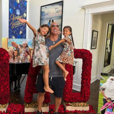Lauren Hashian's husband and two daughters.